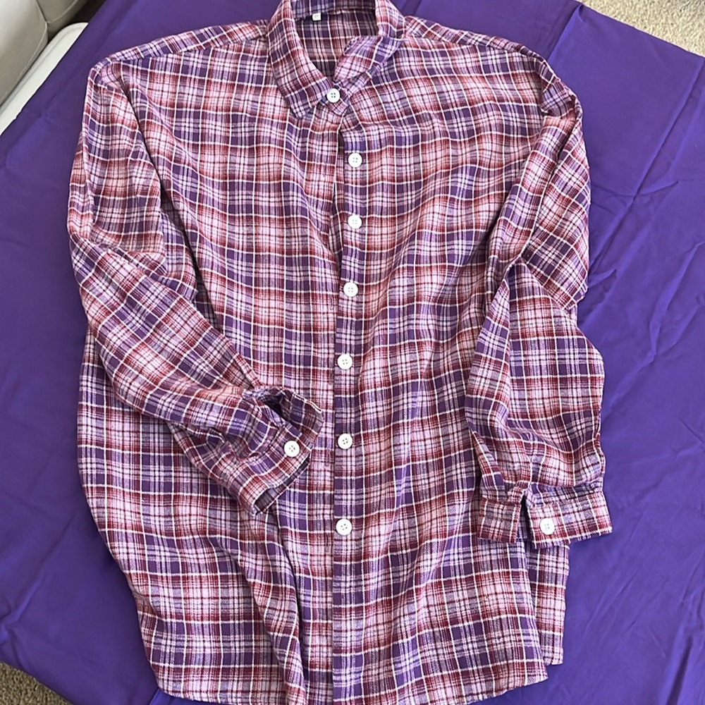 Women XXL flannel shirt